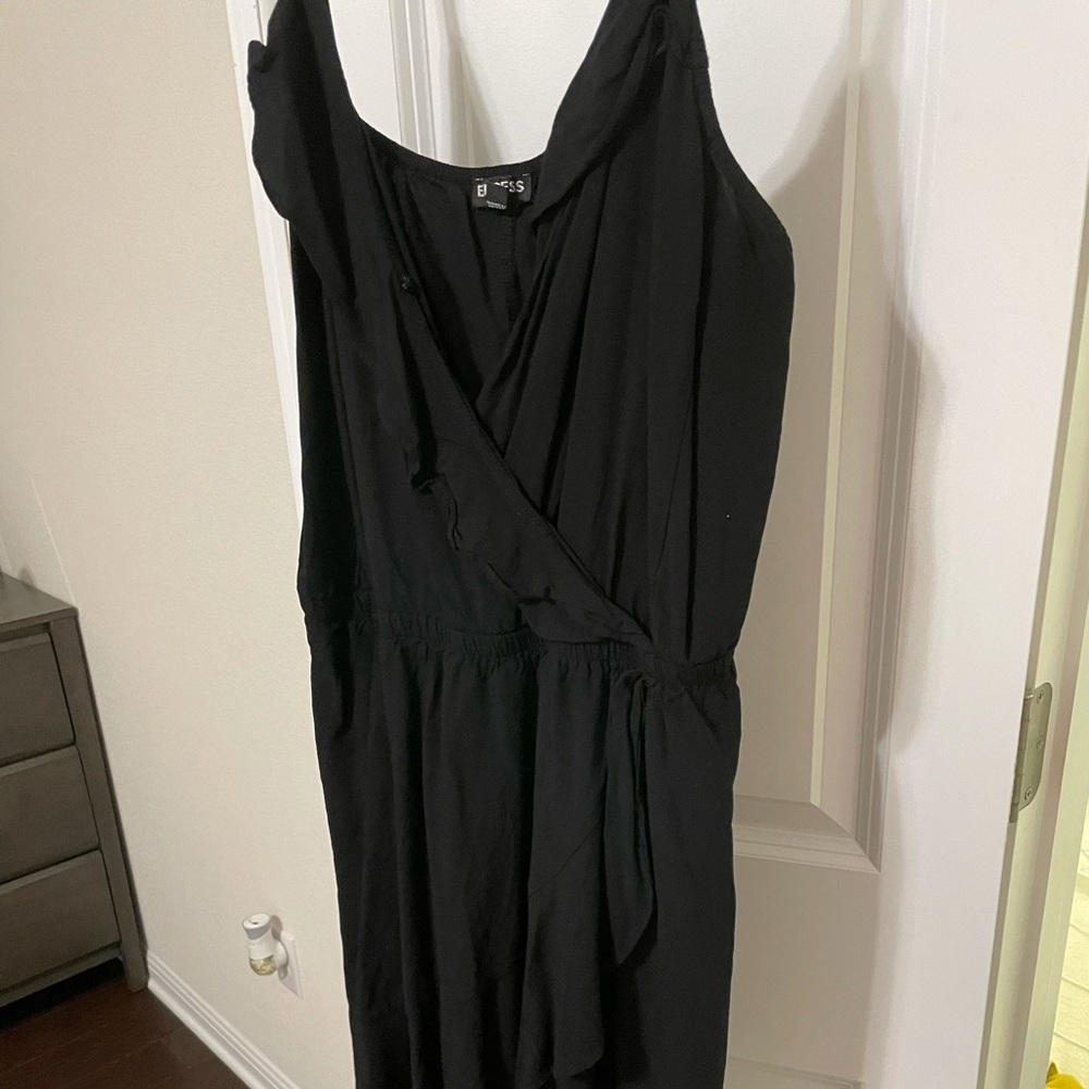 Black wrap dress worn one like new